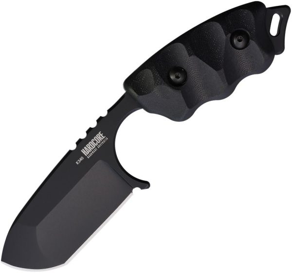HBBLFK07.jpg Hardcore Hardware LFK-07 Gen 2 Fixed Blade K340 Steel Black
