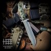 Halfbreed Blades Large Infantry Knife Gen 2 OD Fixed Blade