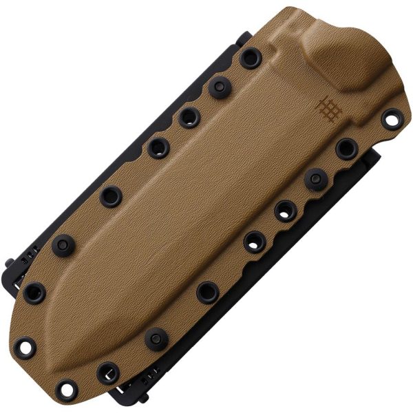 Halfbreed Blades Large Survival Knife Fixed Blade Dark Earth