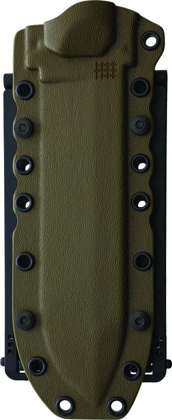 Halfbreed Blades Large Survival Fixed Blade Knife OD Green 6.88"