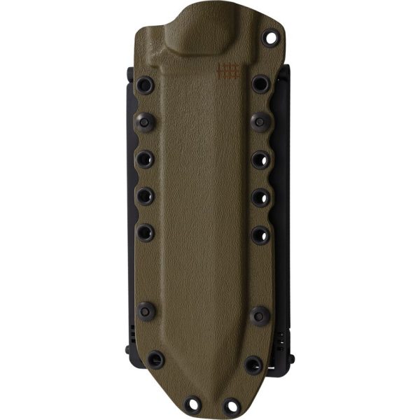 Halfbreed Blades Large Survival Knife OD Green Tanto