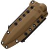 Halfbreed Blades Medium Infantry Fixed Blade Knife Dark Earth