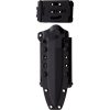 Halfbreed Blades Medium Infantry Fixed Blade Knife Black 6.5"