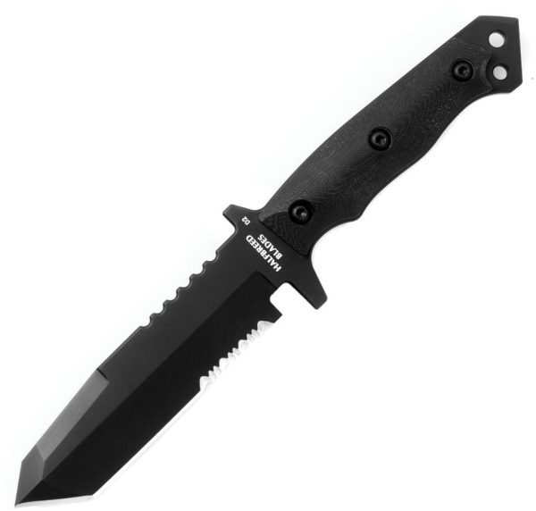 Halfbreed Blades Medium Infantry Knife Black Tanto