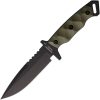HBBMIK03G2ODGK3.jpg Halfbreed Blades Medium Infantry K340 Fixed Blade Tactical Knife OD Green