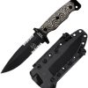 Halfbreed Blades Medium Infantry Knife Fixed Blade K340 Steel