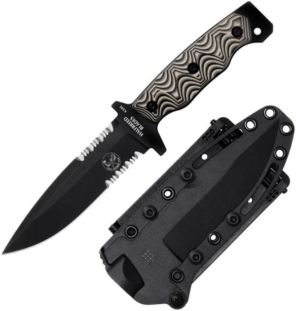 Halfbreed Blades Medium Infantry Knife Fixed Blade K340 Steel