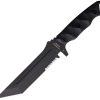HBBMIK05.jpg Halfbreed Blades Medium Infantry Fixed Blade Knife Black Tanto