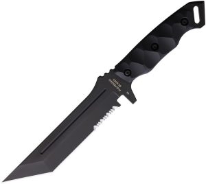 Halfbreed Blades Medium Infantry Fixed Blade Knife Black Tanto