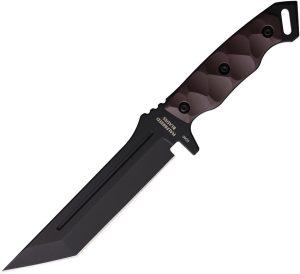 Halfbreed Blades Medium Infantry Knife - Black Tanto Dark Earth