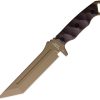 Halfbreed Blades Medium Infantry Knife Dark Earth Fixed Blade