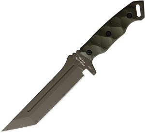 Halfbreed Blades Medium Infantry Fixed Blade OD Green Tanto Knife