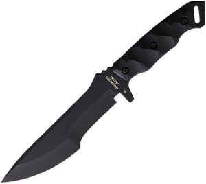 Halfbreed Blades Medium Infantry Fixed Blade Knife Black G10