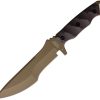 Halfbreed Blades Medium Infantry Fixed Blade Dark Earth 6.75"