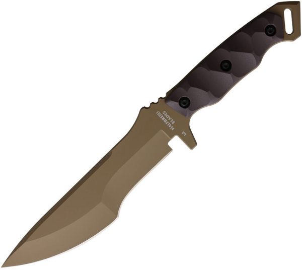 Halfbreed Blades Medium Infantry Fixed Blade Dark Earth 6.75"