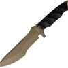 Halfbreed Blades Medium Infantry Knife - Drop Point Dark Earth Blade
