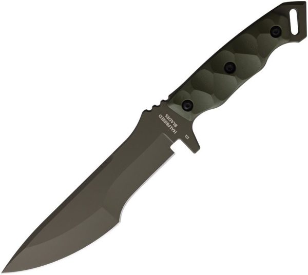 Halfbreed Blades Medium Infantry Fixed Blade 6.75" OD Green