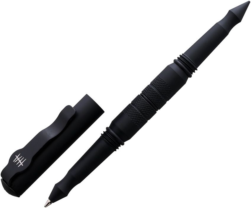 HBBTWI01.jpg Hardcore Hardware Australia HHA Tactical Pen 5.75" Black Aluminum
