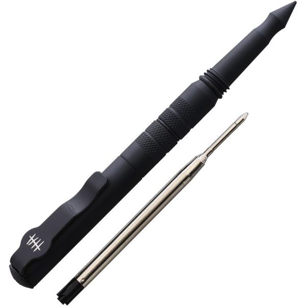 Hardcore Hardware Australia Tactical Pen Black Aluminum