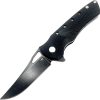 Heibel Knives Blackhawk Linerlock Folding Knife 3.5" D2 Black