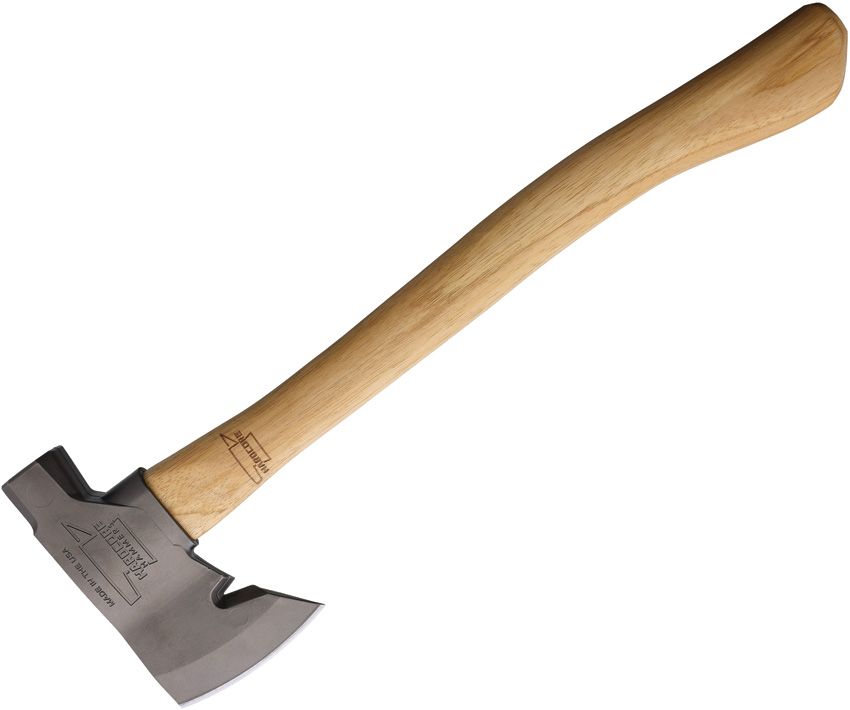 HCH02.jpg Hardcore Hammers Survivalist Hatchet 17.5" 4140 Steel w/ Sheath