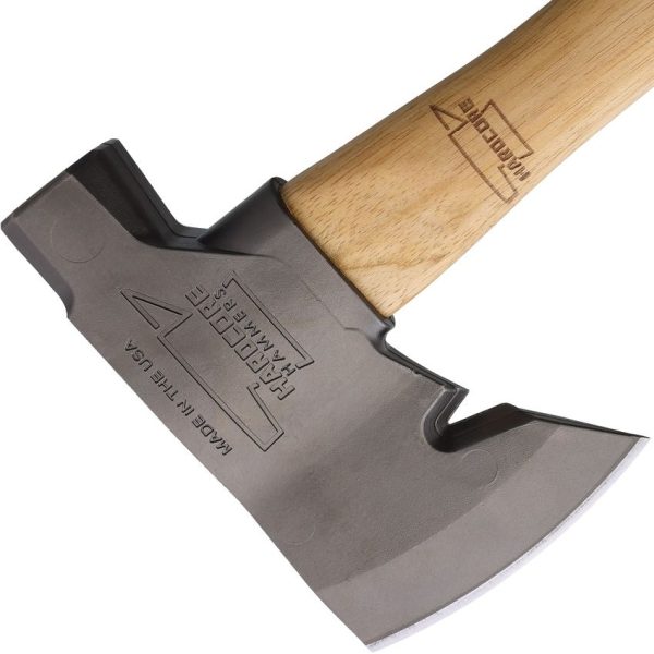 Hardcore Survivalist Hatchet 17.5" 4140 Steel Hickory Handle