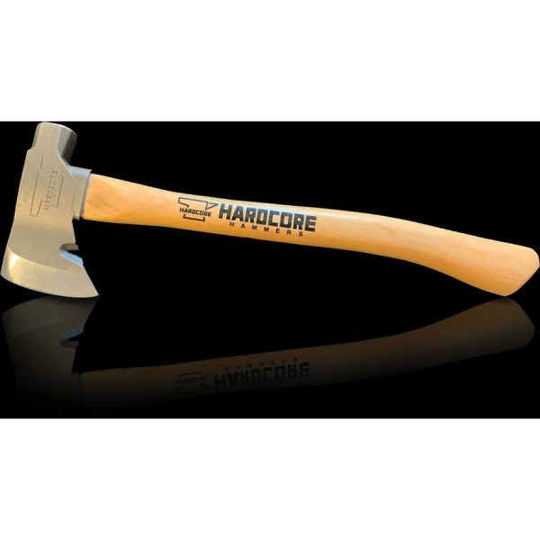 Hardcore Survivalist Hatchet 17.5" 4140 Steel Hickory Handle