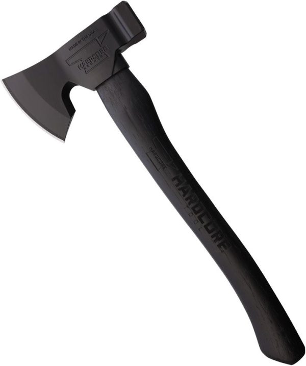 Hardcore Hammers Camp Companion Axe Blackout Fixed Blade