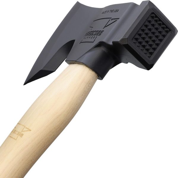 Hardcore Hammers Camp Companion Axe Black Fixed Blade 4140 Steel