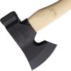 Hardcore Hammers Camp Companion Axe Black Fixed Blade 4140 Steel