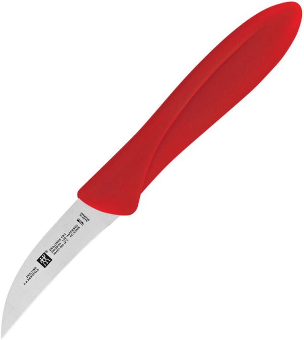 Henckels Zwilling Twin Master Bird's Beak Peeler Red