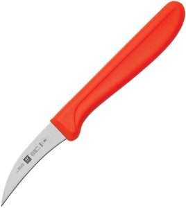Henckels Zwilling Twin Master Bird's Beak Peeler Orange