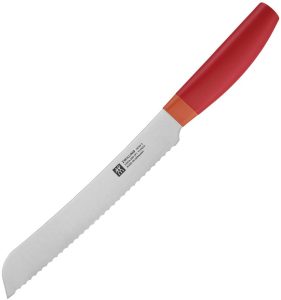 Henckels Zwilling Bread Knife - Orange Handle 8 Inch