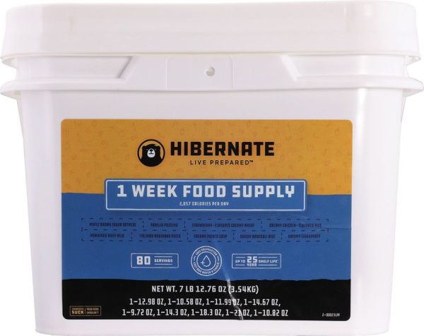 HFS002.jpg Hibernate 1 Week Premium Food Supply 80 Servings