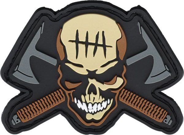 HHAP2012.jpg Hardcore Hardware Australia Skull/Axe Velcro Patch