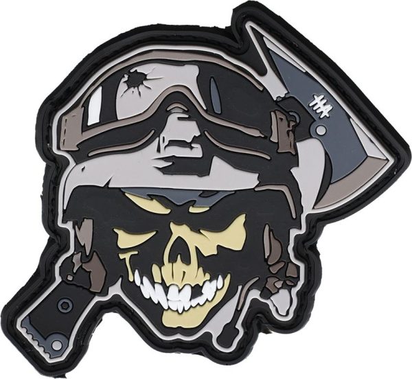 Hardcore Hardware Australia Skull Patch - PVC Velcro