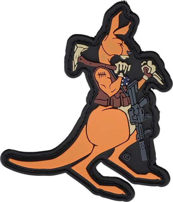 Hardcore Hardware Australia Big Red Patch - PVC Hook