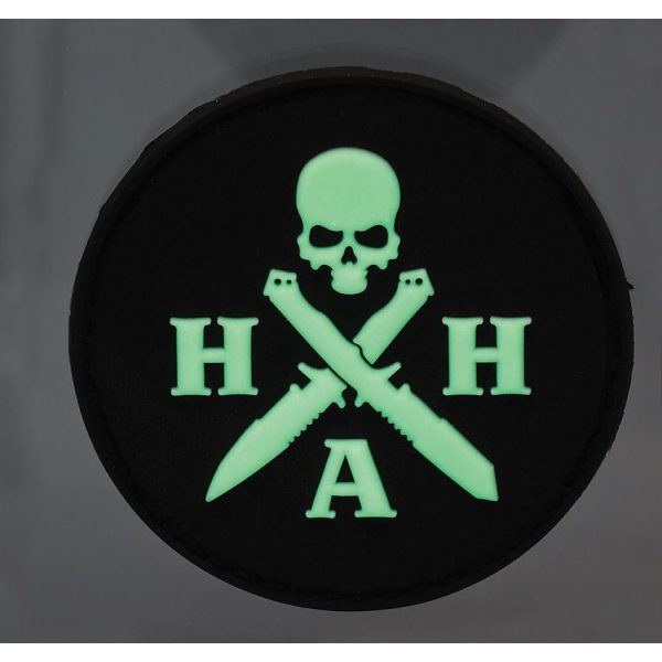 Hardcore Hardware Australia GITD Patch - Glow PVC