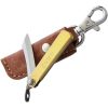 Higonokami SK Folder Brass Satin 1.5 Inch Carbon Steel