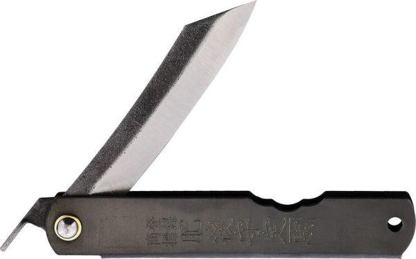 Higonokami No 4 Folder - Black Stainless