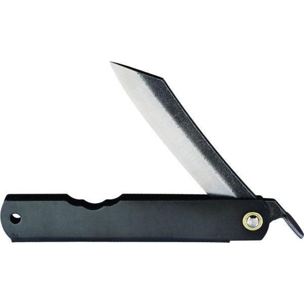 Higonokami No 4 Folder - Black Stainless