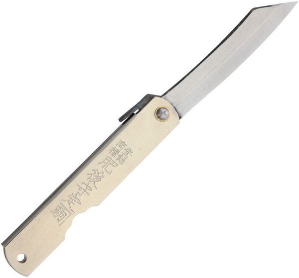 Higonokami No 4 Folder - Stainless Handle