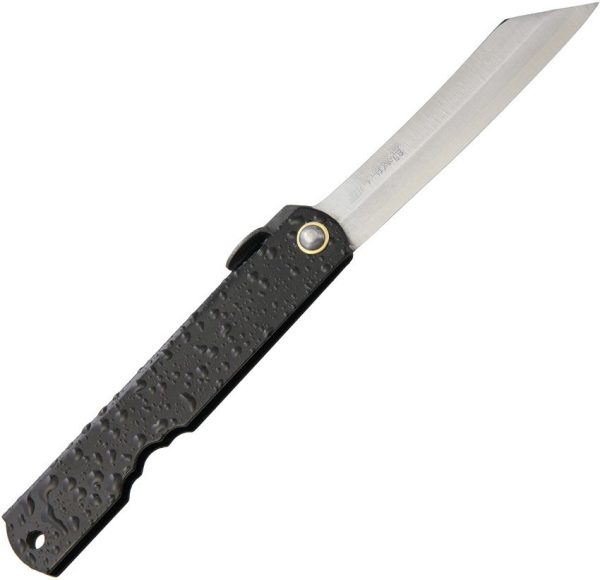 Higonokami Mizushibuki Splash Folder Black Japanese Folding Knife
