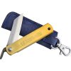 Higonokami Folder Brass Folding Knife 2" Blue Paper Steel Japan