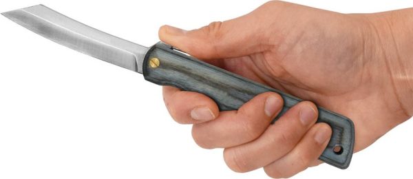 Higonokami Woody VG10 Folding Knife Blue 3" Blade