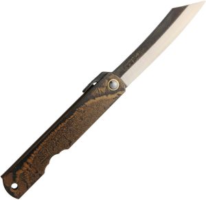 Higonokami No 2 Blue Paper Steel Folding Knife Japanese