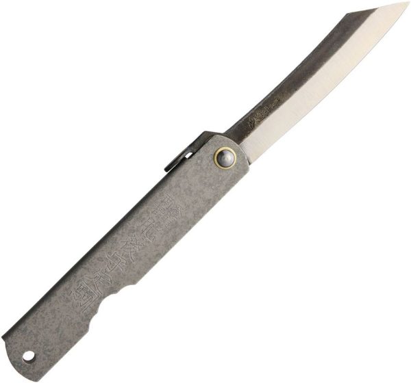 Higonokami No 9 Blue Paper Steel Folding Knife Japanese