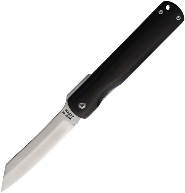 Higonokami Linerlock VG-10 Black Pakkawood