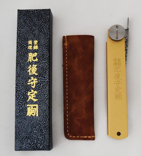 Higonokami VG10 Outdoor Folding Knife - Brass Handle
