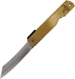 Higonokami Warikomi Snake Folding Knife 3.25" Blue Paper Steel